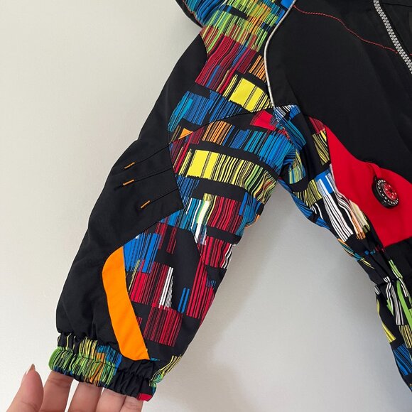 Obermeyer Snowsuit Youth Size 3 I-Grow Adjustable One Piece Ski Board Retro - Picture 3 of 16